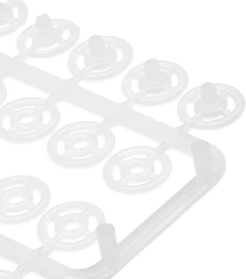 Dritz 85 Sew-On Snaps, Clear, 5/16-Inch 12-Count - Image 2